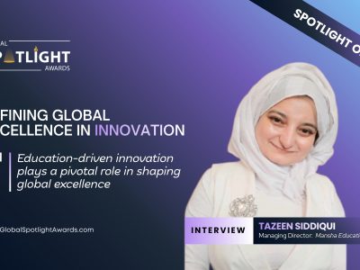 Defining Global Excellence in Innovation, Tazeen Siddiqui