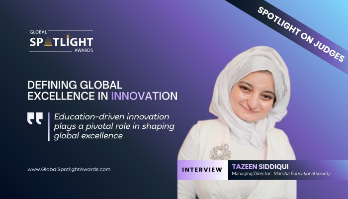 Defining Global Excellence in Innovation, Tazeen Siddiqui