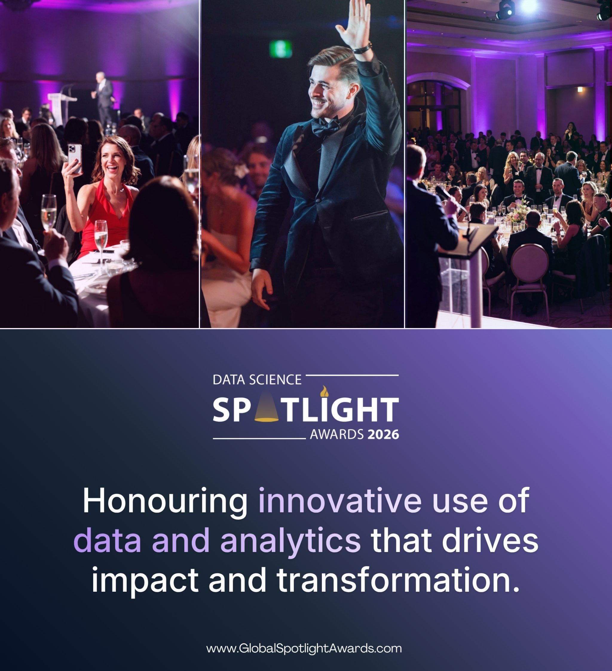 Honouring innovative use of data and analytics that drives impact and transformation