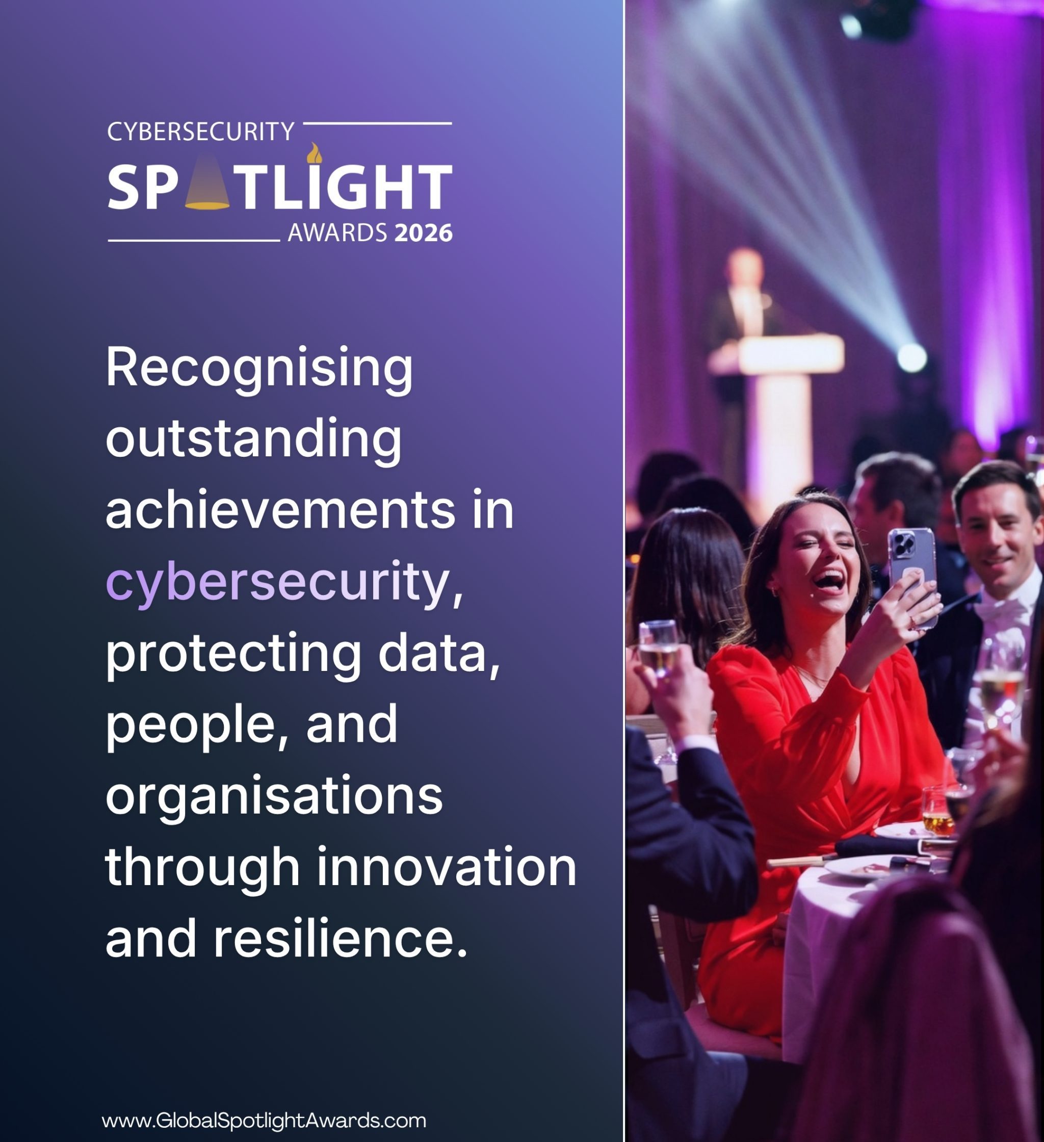 Recognising outstanding achievements in cybersecurity — protecting data, people, and organisations through innovation and resilience