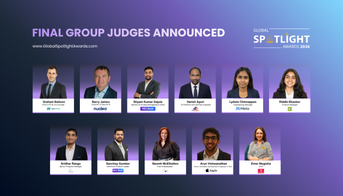 Final group Judges Announced