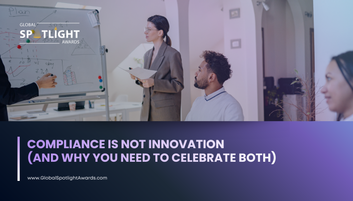 Compliance is Not Innovation