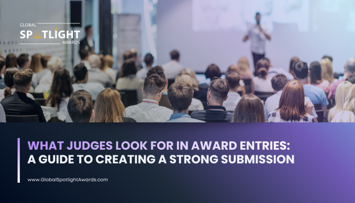 What Judges Look For in Award Entries